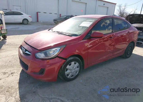 2013 Hyundai Accent Gls из США, поврежденный, VIN KMHCT4AE6DU430356